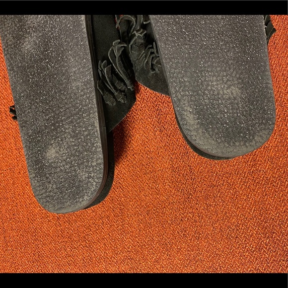 Free People Odessa Fringed Footbed Slides - Picture 7 of 8